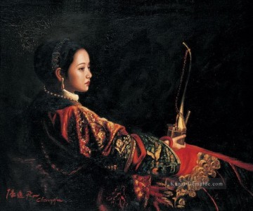  Chinesische Galerie - zg053cD124 chinesischer Maler Chen Yifei